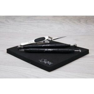 Sizzix - Lillede modelleerimiskomplekt Tim Holtz Black